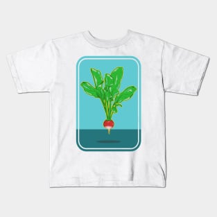 Radish levitating Kids T-Shirt